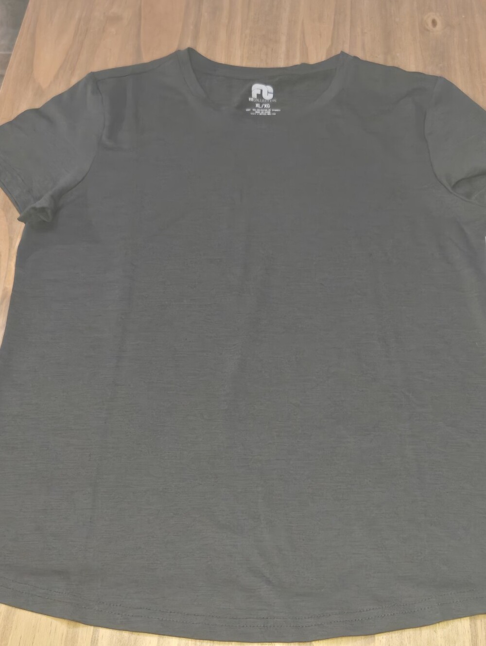 Men's Short Sleeve Crew Tee - Charcoal